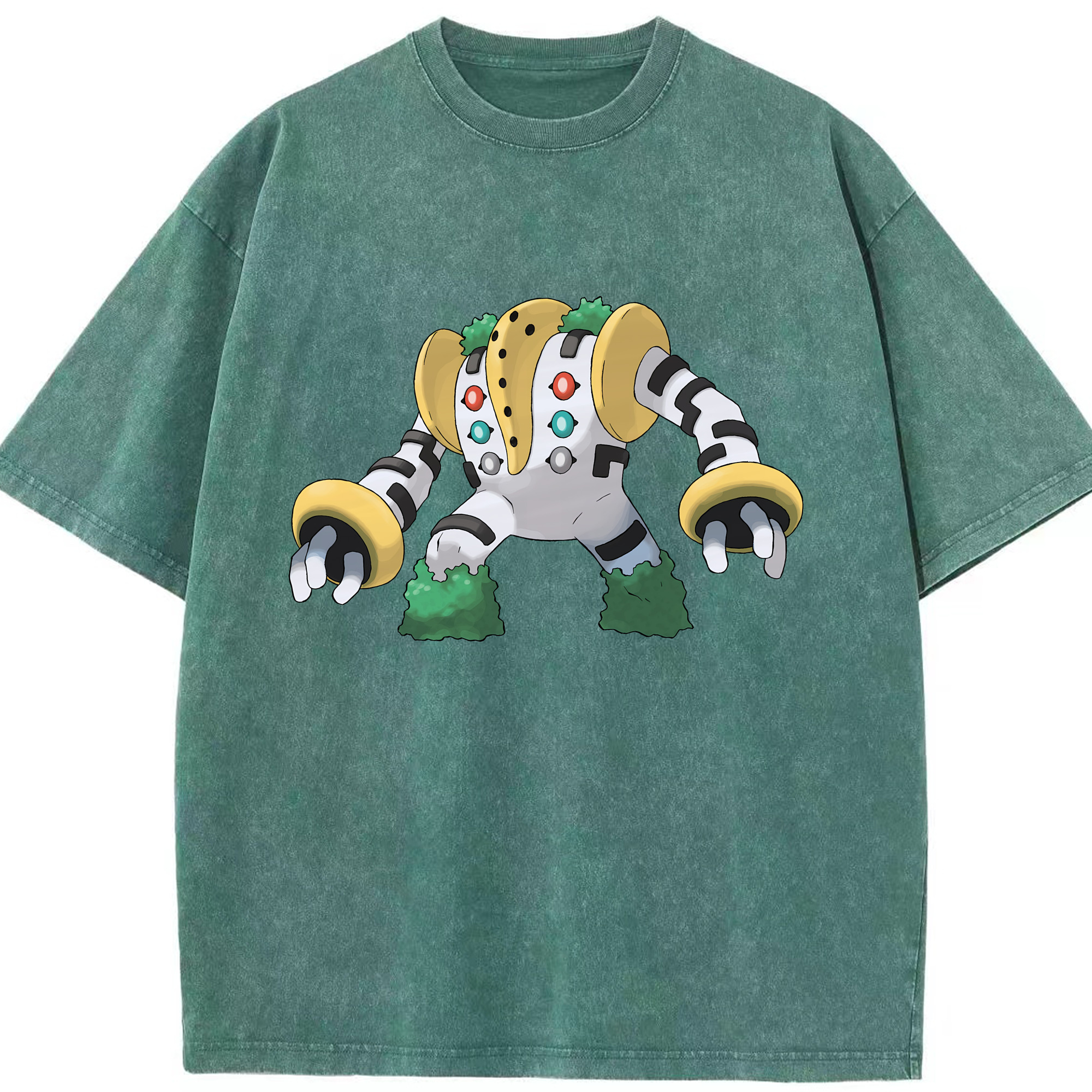 （画像用） ポケットモンスター Pokémon 綿100% ヴィンテージ風 半袖Tシャツ（フロントプリント）